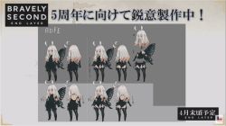 Rule 34 | 1girl, alt text, anne (bravely second), antenna hair, ass, black dress, black footwear, black gloves, black leotard, black thighhighs, boots, bravely default: fairy&#039;s effect, bravely default: flying fairy, bravely default (series), bravely second: end layer, brown eyes, butterfly wings, concept art, copyright name, dress, elbow gloves, fairy, fairy wings, full body, gloves, grey background, insect wings, leotard, long hair, pointy ears, simple background, solo, thigh boots, thighhighs, white hair, wings, yoshida akihiko