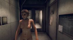 Rule 34 | 3d, animated, animated gif, blonde hair, bouncing breasts, breasts, heather mason, lowres, nude, short hair, silent hill, smile