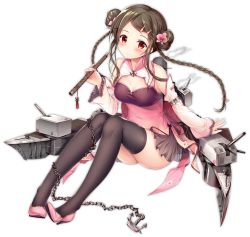 Rule 34 | 1girl, alternate costume, azur lane, bare shoulders, belt, black bodysuit, black hair, black thighhighs, blush, bodysuit, braid, breasts, brown eyes, brown skirt, cannon, chain, china dress, chinese clothes, chinese new year, cleavage, cleavage cutout, closed mouth, clothing cutout, covered navel, detached sleeves, double bun, dress, expressions, flower, flute, full body, hair bun, hair flower, hair ornament, hairclip, hat, high heels, holding, holding instrument, instrument, kimberly (azur lane), kimberly (style of the east) (azur lane), knees up, legs together, long sleeves, multicolored hair, official art, opium pipe, parted bangs, pelvic curtain, pink dress, pink flower, pink footwear, pink hair, pleated skirt, rigging, see-through, sidelocks, sitting, skindentation, skirt, small breasts, smile, solo, sousouman, tearing up, thighhighs, thighs, transparent background, twin braids, weapon