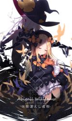 Rule 34 | 2girls, abigail williams (fate), abigail williams (third ascension) (fate), absurdres, bad id, bad pixiv id, black bow, black dress, black hat, blonde hair, bloomers, blush, bow, bug, butterfly, character name, closed eyes, closed mouth, commentary request, dress, dual persona, fate/grand order, fate (series), glowing, glowing eyes, hair bow, hat, hat bow, head tilt, highres, hugging object, insect, long hair, long sleeves, looking back, multiple girls, orange bow, pale skin, parted bangs, polka dot, polka dot bow, purple eyes, revealing clothes, sakurano shiyue, sleeves past wrists, smile, stuffed animal, stuffed toy, teddy bear, translation request, underwear, very long hair, white background, white bloomers, white hair, witch hat
