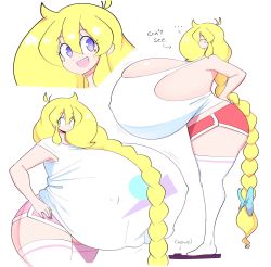 Rule 34 | 1girl, breasts, cassie (theycallhimcake), gigantic breasts, highres, solo, tagme, theycallhimcake