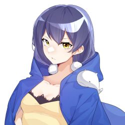 Rule 34 | 1girl, blue eyes, digimon, digimon story: cyber sleuth hacker&#039;s memory, female focus, highres, looking at viewer, mishima erika, solo, yellow eyes