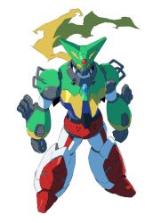 Rule 34 | clenched hands, getter-1, getter robo, looking down, mayata, mecha, redesign, robot, scarf, science fiction, shadow, solo, super robot, white background, yellow scarf