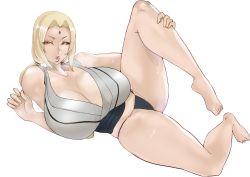 Rule 34 | 1girl, absurdres, age difference, breasts, cleavage, highres, huge breasts, large breasts, naruto, naruto (series), naruto shippuuden, sex, tsunade (naruto)