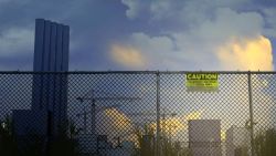Rule 34 | building, cloud, cloudy sky, construction site, fence, gjrzbaos, grass, no humans, original, scenery, sign, sky, toy block, warning sign