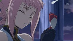 Rule 34 | 00s, animated, animated gif, anya alstreim, arthur (code geass), cat, code geass, cum, facial, lowres, non-repeating animation, non-web source, pink hair, red eyes, screencap, solo, third-party edit