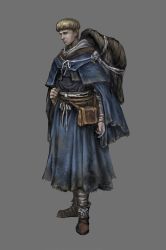 Rule 34 | 1boy, blonde hair, character request, concept art, dark souls (series), dark souls i, dark souls iii, from software, highres, official art, priest, tunic