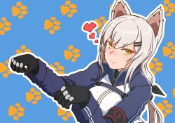 Rule 34 | 1girl, animal ears, armband, black armband, cat day, cat ears, girls&#039; frontline, highres, m590 (girls&#039; frontline), solo, tomtom drawing