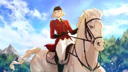 Rule 34 | boots, cammy white, cap, gloves, highres, riding, riding animal, street fighter, united kingdom, white horse