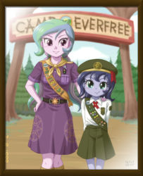 Rule 34 | 2girls, age difference, aged down, celestia (my little pony), girl scout, luna (my little pony), multiple girls, my little pony, my little pony: equestria girls, my little pony: friendship is magic, tagme, uotapo