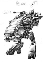Rule 34 | armored core, cannon, from software, mecha, monochrome, robot, tagme, weapon