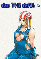 Rule 34 | 1girl, billy kane, blonde hair, blue eyes, cosplay, female focus, lilly kane, snk, solo, the king of fighters