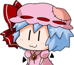 Rule 34 | 1girl, :3, :d, = =, ^ ^, animated, animated gif, bat wings, blue hair, blush, brooch, chibi, closed eyes, closed mouth, collared dress, detached wings, dress, gem, hat, jewelry, lowres, noai nioshi, open mouth, pink hat, puffy short sleeves, puffy sleeves, red gemstone, red ribbon, remilia scarlet, ribbon, ribbon-trimmed headwear, ribbon trim, short hair, short sleeves, simple background, smile, solid circle eyes, solo, touhou, upper body, white background, wing collar, wings, | |