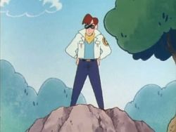 Rule 34 | 1boy, action kamen, animated, animated gif, bodysuit, crayon shin-chan, helmet, jacket, lowres, male focus, mask, outdoors, qvga, solo, sunglasses, transformation
