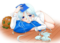 Rule 34 | blue-eyes white dragon, blue eyes, glasses, kisara (yu-gi-oh!), kuriboh, tagme, white hair, yu-gi-oh!, yu-gi-oh! duel monsters