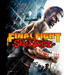 Rule 34 | blood, capcom, crowd, final fight, final fight streetwise, kyle travers, official art, topless male