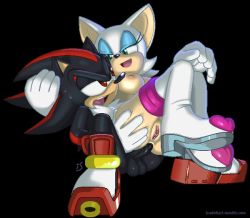 Rule 34 | anal, artist name, artist request, furry, no humans, nude, penis, rouge the bat, sega, sex, shadow the hedgehog, sonic the hedgehog, sonic (series)