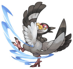 Rule 34 | 10s, animal focus, bird, creatures (company), feathered wings, feathers, game freak, gen 5 pokemon, nintendo, no humans, pearl7, pokemon, pokemon (creature), pokemon bw, simple background, solo, tranquill, white background, wings, yellow eyes
