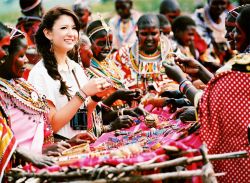 Rule 34 | africa, belt, binoculars, dress, kenya, leah dizon, photo (medium), tribe