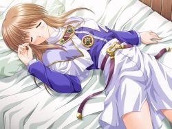 Rule 34 | 00s, 1girl, bed, bekkankou, game cg, princess holiday, solo, sylphy cloud