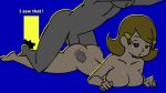 Rule 34 | 1girl, 2boys, 5-volt, 9-volt, :o, animated, anonymous (4chan), ass, audible music, blonde hair, blue background, breast press, breasts, brown eyes, caught, colored skin, door, english text, grey skin, hair ornament, hairclip, hairpin, half-closed eyes, hetero, large breasts, lying, mature female, minuspal, mother and son, multiple boys, music, nintendo, on stomach, pointy nose, prone bone, sex, sex from behind, silhouette, simple background, sound, uncensored, vaginal, video, warioware, x-ray