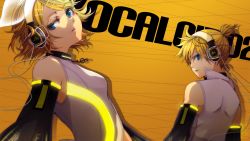 Rule 34 | 1boy, 1girl, blonde hair, blue eyes, brother and sister, domco, highres, kagamine len, kagamine len (append), kagamine rin, kagamine rin (append), md5 mismatch, resolution mismatch, siblings, source smaller, twins, vocaloid, vocaloid append