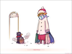 Rule 34 | bag, bird, heater, penguin, scarf, shopping bag, smoke, snow, studio qube