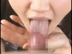 Rule 34 | animated, animated gif, asian, censored, cum, cum in mouth, cum on tongue, cumdrip, lowres, open mouth, penis, photo (medium), qvga, source request, tongue