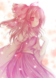 Rule 34 | 1girl, armpits, bare shoulders, blush, bow, brown hair, cowboy shot, detached sleeves, dress, female focus, hair bow, hakurei reimu, kasuga sunao, long sleeves, looking at viewer, red bow, red dress, red eyes, red theme, short hair, simple background, sleeveless, sleeveless dress, solo, touhou, white background