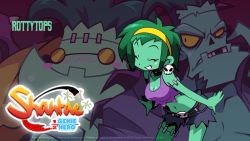 Rule 34 | 1girl, female focus, highres, official art, rottytops, shantae (series), solo
