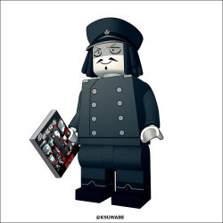 Rule 34 | 10s, abyssal admiral (kancolle), abyssal ship, admiral (kancolle), admiral suwabe, black border, black hair, book, border, colored skin, commentary request, facial hair, goatee, dreadlocks, hat, holding, holding book, k-suwabe, kantai collection, lego, lego minifig, military, military hat, military uniform, mustache, peaked cap, smile, solo, twitter username, uniform, white skin