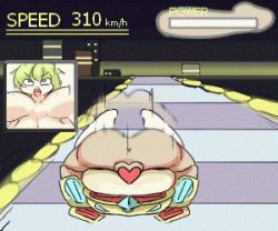 Rule 34 | 2boys, 2girls, animated, animated gif, anus, ass, blonde hair, breasts, censored, cum, f-zero, feet, heart, heart censor, large breasts, long hair, lowres, mating press, multiple boys, multiple girls, nintendo, parody, penis, sex, what, youmeituzaki