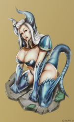 Rule 34 | breasts, enenra, fairy tail, highres, mirajane strauss, tagme, white hair