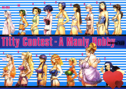 Rule 34 | 6+girls, absurdres, babydoll, bags under eyes, balalaika (black lagoon), bandeau, bikini, black bra, black hair, black lagoon, black legwear, black panties, blonde hair, blue bra, blue hair, blue panties, bow, bow bra, bow panties, bra, bracelet, braid, breast conscious, breasts, brown eyes, brown hair, blowing bubbles, bun cover, bust chart, bustier, censored, character name, chewing gum, cigar, closed eyes, corset, crossed arms, dark-skinned female, dark skin, earrings, eda (black lagoon), english text, everyone, eyepatch, fabiola iglesias, fat, female focus, feng yifei, flat chest, frederica sawyer, frilled panties, frills, from side, garter belt, garter straps, glasses, green bra, green hair, green panties, gretel (black lagoon), grin, hairband, half updo, halterneck, hand on own hip, heart, heart censor, highres, hiroe rei, huge breasts, janet bhai, jewelry, lace, lace-trimmed bra, lace-trimmed legwear, lace-trimmed panties, lace trim, large breasts, lineup, long hair, low ponytail, madame flora, maki (black lagoon), mole, mole under eye, multiple girls, nail polish, navel, nightgown, official art, panties, pink panties, plaid, plaid bra, plaid panties, print bra, print panties, profile, purple bra, purple panties, red-framed eyewear, revy (black lagoon), roberta (black lagoon), scar, shaded face, shenhua, short hair, short twintails, side-tie panties, small breasts, smile, sparkle, sports bra, standing, striped clothes, striped panties, sunglasses, swimsuit, tatiana yakovleva, tattoo, thighhighs, thumbs up, twin braids, twintails, underwear, underwear only, very long hair, washimine yukio, white bra, white panties, yellow bra, yellow panties, yolanda (black lagoon)
