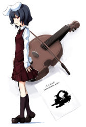 Rule 34 | 1girl, animal ears, cello, female focus, inaba tewi, instrument, rabbit ears, solo, standing, touhou, white background