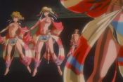 Rule 34 | 1980s (style), 1boy, 6+girls, animated, belly dancer, blonde hair, breasts, dancer, dancer outfit, dancing, grabbing, grabbing another&#039;s breast, groping, harem, jewelry, legend of lemnear, lemnear, long hair, mind control, multiple girls, nipples, nude, oldschool, possessed, pussy, revealing clothes, sitting, slave, sword, topless, urushihara satoshi, video, weapon, white hair