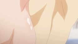 Rule 34 | 1girl, amaya haruko, animated, animated gif, bouncing breasts, breasts, grabbing, grabbing another&#039;s breast, large breasts, maken-ki!, takami akio