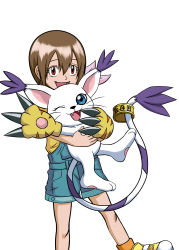 Rule 34 | animal ears, cat, cat ears, digimon, digimon adventure: (2020), gloves, highres, holy ring, jewelry, ring, tail, tailmon, yagami hikari