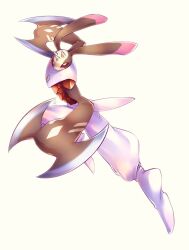 Rule 34 | andiramon, axe, digimon, digimon (creature), highres, horns, rabbit, simple background, solo, white background