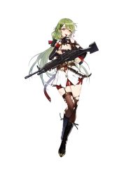 Rule 34 | 1girl, absurdres, artist request, belt, black gloves, blush, breasts, bright pupils, brown hair, cleavage, detached sleeves, full body, garter straps, girls&#039; frontline, gloves, green hair, gun, gun sling, hair ornament, hairclip, heart, heart-shaped pupils, highres, holding, holding gun, holding weapon, licking, licking finger, long hair, looking at viewer, machine gun, medium breasts, mk48, mk48 (girls&#039; frontline), official art, open mouth, ponytail, red eyes, sa (h28085), smile, solo, symbol-shaped pupils, thigh gap, thighhighs, torn clothes, torn thighhighs, transparent background, trigger discipline, weapon