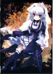 Rule 34 | 1girl, dress, feathers, female focus, full body, gothic lolita, hairband, lolita fashion, long hair, red eyes, room603, rozen maiden, silver hair, solo, suigintou