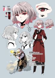 Rule 34 | 1girl, chinese commentary, chinese text, choker, color guide, colorized, commentary request, earpiece, fingerless gloves, firing, gentiane (girls&#039; frontline), girls&#039; frontline, gloves, goggles, grey hair, griffin &amp; kryuger military uniform, gun, handgun, highres, holstered, kriss vector, miharu (cgsky), military, military uniform, multicolored hair, pink eyes, pink hair, simplified chinese text, solo, streaked hair, submachine gun, uniform, weapon