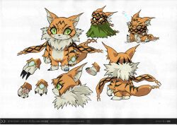 Rule 34 | animal ears, cape, cat, cat ears, digimon, digimon (creature), green eyes, highres, meicoomon, solo, tail