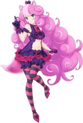 Rule 34 | 1girl, absurdres, animal ears, blue eyes, highres, long hair, official art, pink hair, show by rock!!, solo, sumomone (show by rock!!)
