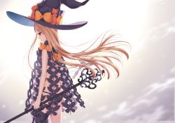 Rule 34 | 1girl, abigail williams (fate), abigail williams (second ascension) (fate), absurdres, artist name, ass, bad id, bad pixiv id, black bow, black hat, black thighhighs, blonde hair, blue eyes, bow, commentary request, fate/grand order, fate (series), from side, hat, hat bow, highres, holding, holding key, key, long hair, multiple bows, orange bow, parted bangs, revealing clothes, single thighhigh, solo, stuffed animal, stuffed toy, teddy bear, thighhighs, weebu