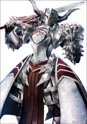 Rule 34 | 1girl, armor, clarent (fate), commentary request, fake horns, fate/apocrypha, fate/grand order, fate (series), gauntlets, helm, helmet, horned headwear, horns, k-suwabe, mordred (fate), mordred (fate/apocrypha), solo, sword, weapon