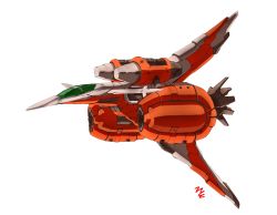 Rule 34 | axelay, highres, konami, no humans, ship, simple background, spacecraft, starfighter, vuccha, watercraft, white background