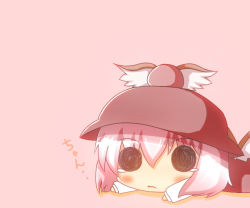 Rule 34 | 1girl, black eyes, chibi, female focus, hat, image sample, mystia lorelei, noiz, open mouth, pink hair, pixiv sample, short hair, simple background, solid circle eyes, tears, touhou, wings