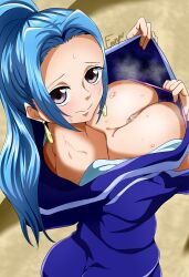 Rule 34 | absurdres, breasts, cleavage, highres, large breasts, le reef, nefertari vivi, one piece, solo, sweat