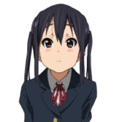 Rule 34 | 1girl, animated, animated gif, black hair, blazer, dark, female focus, jacket, k-on!, long sleeves, lowres, nakano azusa, open mouth, school uniform, solo, what